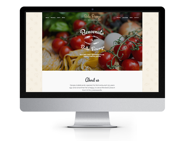Bella Firenze - Restaurant Template